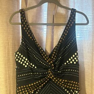 Jones NY polka dot dress